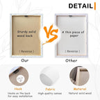 Framed Jesus Christ Canvas Wall Art The Hand of God Jesus Reaching Into Water Christian Painting Prints Biblical Wall Decor Religious Room Decor for Church Prayer Room Schools Hospitals 12" x 16"