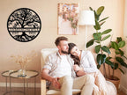 Personalized Tree of Life Metal Sign, Custom Name Sign, Tree of Life Wall Decor, Personalized Metal Tree Sign, Personalized Tree of Life Wall Decor, Custom Metal Signs Personalized