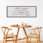 LuZhiQiang Be Strong And Courageous Sign Wall Decor 40"x15" Quote Joshua 1:9 Bible Verse Christian Faith Wood Art Wall (Black)
