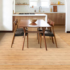 Plastic Floor Mat for Home, 5' x 7' Waterproof Area Rug for Living Room, Non-Slip Area Rug for Dining Room, Vinyl Floor Protector Mat for Kitchen Entryway - Kids & Pet Friendly (Clear)