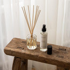 Brooklyn Candle Studio Santorini Room Mist - Long Lasting Fragrance Spray for Body & Linens, Sandalwood & Amber, Air Freshener for Bathroom & Bedroom, Clean Ingredients