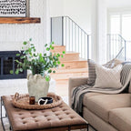 Handmade Flower Vase, 9.8" Tall Terracotta Vase, Vintage Ceramic vase, Rustic Green Antique Decor with 4 Handles, Wide Mouth, Matte Finish for Home Office Resto Café Décor