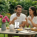 20 Pcs Table Number Holders 4/6/8/10 Inch Place Card Holder Stands Wire Photo Clips Metal Table Card Stands for Centerpieces, Photos, Food Signs, Birthdays, Weddings(Black)