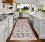 Keen Home Design Terrace Outdoor Runner Rug - 2x6 Washable Indoor/Outdoor Rug for Patio, Kitchen, Balcony, Beach, Garden, Deck and Porch, Size: 2'2"x5'7"