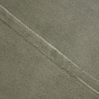 PF12 Goat Leather Handmade Eco-Friendly Green Pouf - Round Shape, 14" x 14" x 14", Plain Solid, Recycled Cotton Filled