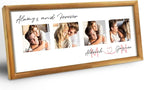 Gifts for Him/Her - Personalized Photo Frame with Love Design, Wall Mount or Tabletop Display, Romantic Gifts for Boyfriend Girlfriend Anniversary Birthday Valentine's