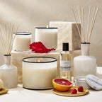 LAFCO New York Reed Diffuser Refill, Champagne - 8.4 oz - Up to 4-Month Fragrance Life - Includes Natural Wood Reeds - Free of Dyes & Propellants - Made in The USA