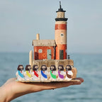 100 Pcs Baby Jesus Figures Mini Jesus Figurines in Bulk Original Design Tiny Miniature Jesus Figures for Hide and Seek, Religious Party Favors, Sunday School, Baptism Gift, Easter Egg Stuffers