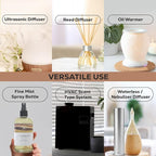 Aroma Country Chandan Diffuser Oil - Luxury Essential Oils for Diffuser Refill & Air Freshener Room Spray - Long-Lasting & Natural Home Fragrance, Sandalwood Scented Oil for Diffusers (8.5 Fl. oz)