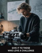 Nifeliz Turbofan Engine Building Set, Engineering Challenge Model for Adult Collectors, Physical Science Project and Display Piece (2,216 PCS, NF10317)