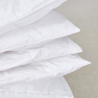 Three Geese Adjustable Layer Goose Feather Pillow,Assemblable Bed Pillow,100% Soft Cotton Cover,Good for Side and Back Stomach Sleeper, Standard/Queen Size,Packaging Include 2 Pillows.