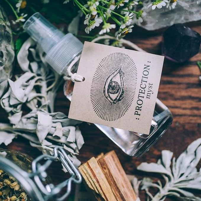 Anima Mundi Apothecary Palo Santo Myst - Natural Room Spray Air Freshener with Palo Santo from Ecuador, Wildcrafted Sustainable Home Fragrance Spray (4oz)