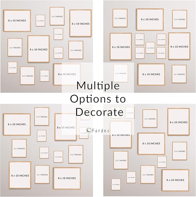 Framed Wall Art Set, Coastal Pictures for Home Decor, White Framed Room Prints, Coastal Wall Decor for Bedroom and Living Room, Beachy Wall Prints, Aesthetic Beach House Decor