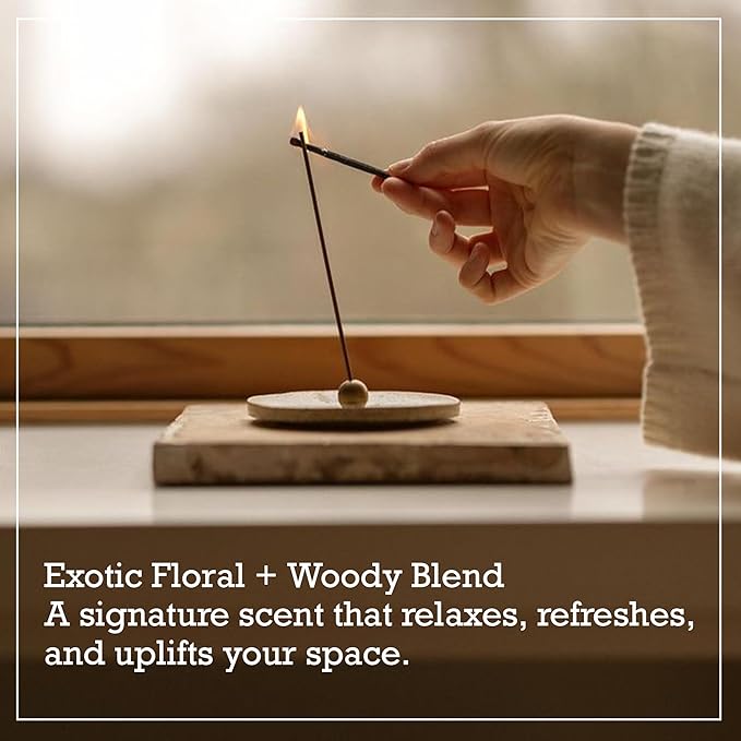 RAJRANG Nag Champa Incense Sticks Box 120 Grams (120 Sticks) Scented Hand Rolled Agarbatti for Temple Room Freshener Yoga