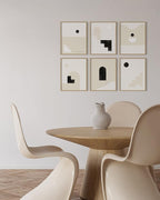 HAUS AND HUES 12"x16" Beige Oak Wood Picture Frame Set of 6-12x16 Wood Picture Frame, 12x16 Frames 6 Pack, 12x16 Poster Frame, 12x16 Frame Wood, 12 by 16 Picture Frames, Set of 6 Frames 12x16