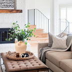 Handcrafted Flower Vase, 9.8" Tall Terracotta Vases, Vintage Rustic Ceramic Vase Décor with 4 Handles, Wide Mouth, Matte Finish for Home Office Resto Café Décor