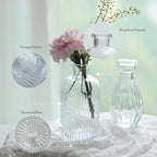 Bud Vases Set of 40 Pcs,Small Flower Vases for Centerpieces,Glass Bud Vase in Bulk,Vintage Bud Vase for Wedding Table Centerpieces Decoration, Home Table Party Decor, Christmas,Anniversary,Clear