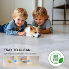 Office Chair Mat for Hard Floors,36"x48" Desk Mat for Chair on Hardwood Floor,Non-Slip Hard Floor Protector Desk Chair Mat for Home,Vinyl Floor Mat for Kids & Pets - Not for Carpet (2 Pack)