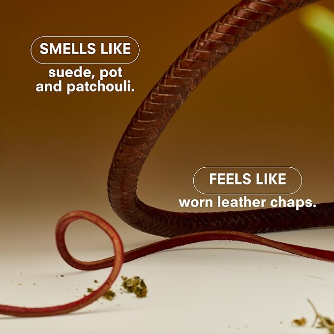 Boy Smells - Cowboy Kush Scented Candles for Men and Women - 8.5 oz - Soy, Coconut Wax Candle Blend - Aromatic Candles for Home with Suede, Saffron and Patchouli - 50-Hour Burn - Cotton Wick