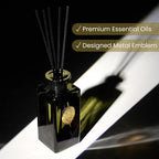 M&SENSE 10.14 oz Large Reed Diffuser Set | Bamboo Scent Oil Diffuser with Sticks | Hotel Collection Non-Toxic Essential Oil |for Bedroom Bathroom Living Room