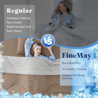 Cooling Comforter Queen Size, Double-Sided Cooling Blanket for Hot Sleepers & Night Sweats, Arc-Chill Q-Max > 0.4 Breathable Ice Blanket, Lightweight Cold Comforter (80''x90'', Brown)