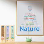 Natural Premium Fragrance,8" Joss Sticks Incense,500 Pieces *45mins,Chinese Classic Handcraft Recipe (Sandalwood 惠安檀香)