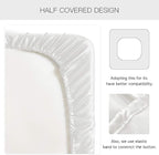 Yates Home PU Leather Couch Sofa Cushion Slipcover Water-Proof Elastic Chair RV Seat Covers Loveseat Sofa Furniture Protector Slip Cover for Settee Seater Replacement in Living Room(X-Large, Ivory)