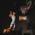 Love Basketball Neon Sign Dimmable Basketball Hoop Neon Lights for Bedroom Sport LED Neon Light Up Signs for Man Cave Game Room Birthday Party Decor Gifts for Boys USB Powered