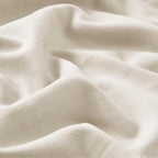 Bedsure Oat Milk Duvet Cover Queen Size - 3 Pieces Prewashed Cotton-Like Extra Soft Bedding Set, Includes 1 Duvet Cover 90x90 Inches with Zipper Closure & 2 Pillow Shams, Comforter Not Included