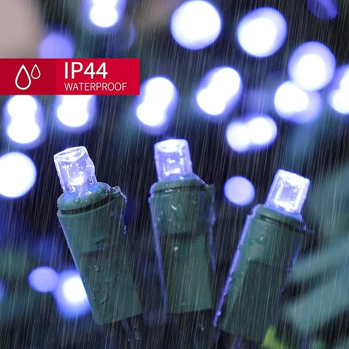 60 Count Cool White -String Lights - LED Christmas Lights, Mini led Lights for Indoor Outdoor Home Holiday Party Wedding Independence Day Decoration