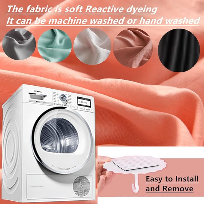 VETHIN Bed Canopy for Girls,Princess Round Dome Dreamy Mosquito Net Bedding Girls Room Castle Play Tent Hanging House Decor Reading Nook Canopies (Black)