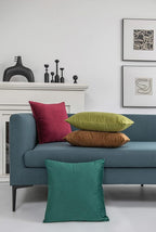 Throw Pillow Cases 12x20 Golden Brown: 2 Pack Cozy Soft Velvet Rectangular Decorative Pillow Covers for Farmhouse Home Decor