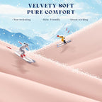 Cooling Comforter King Size, Double-Sided Cooling Blanket for Hot Sleepers & Night Sweats, Arc-Chill Q-Max > 0.4 Breathable Ice Blanket, Lightweight Cold Comforter (108''x90'', Pink)