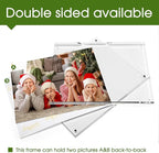 SYNTRIFIC 10 PACK Magnetic Picture Frame,8X10 Acrylic Frame Double Sided Picture Frame,20mm Thickness Magnetic Premium Acrylic Picture Frames Gifts Ideal