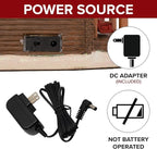 Christmas Village Moose Lodge Retreat | Christmas House Collection Accessories Figurines for Decorations and Gifts | Sound with Multicolor LED Lights