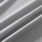 Bed Skirt Twin Size Ruffled Bed Skirt with Split Corners, 16 Inch Drop Dust Ruffle Bed Skirt with Platform, Light Gray, Twin - 16" Drop