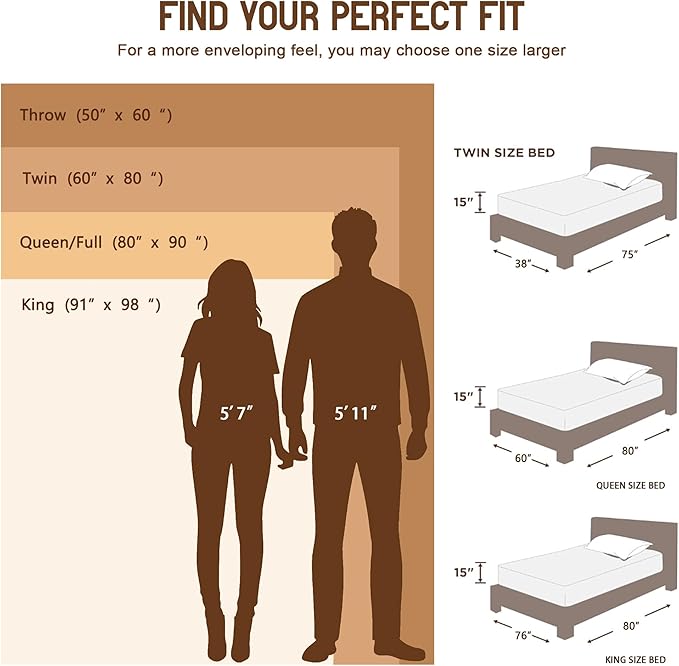 Boho Throw Blanket 80" x 90", 100% Organic Cotton Breathable Ultra Soft Bed Purple Quilt Throw - All Season Luxury Floral Farmhouse Decor Blanket for Sofa Couch Chair and Gift.