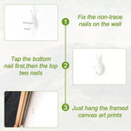 Aurlan Numbers 6:24-26 May The Lord Bless You Wall Art(40"x20"), Large Jesus Christian Bible Verse Scripture Canvas Artwork, Abstcat Watercolor Mountain Landscape Nature Decor for Home Dining Room Christ Gift