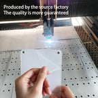 FQEIUO 4 Pack Magnetic Picture Frames for Refrigerator, 4X6 Inch Acrylic Photo Frames, Double Sided Clear Magnet Frame, Suitable for Refrigerator Display, Storage Cabinets, and Message Boards