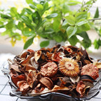 Qingbei Rina Fall Potpourri Bags,Orange Scented Potpourri Dried Flowers, Autumn Decorative Bowl Vase Filler,Home Fragrance,Harvest Farmhouse Bathroom Decor,8.4oz(Citrus)