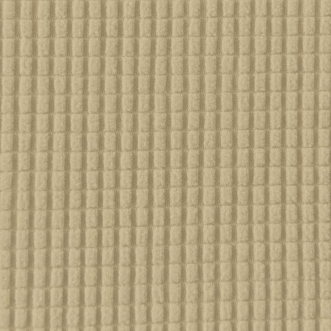 Easy-Going 8 Pieces Recliner Sofa Stretch Sofa Slipcover Sofa Cover Furniture Protector Couch Soft with Elastic Bottom Kids, Spandex Jacquard Fabric Small Checks Beige