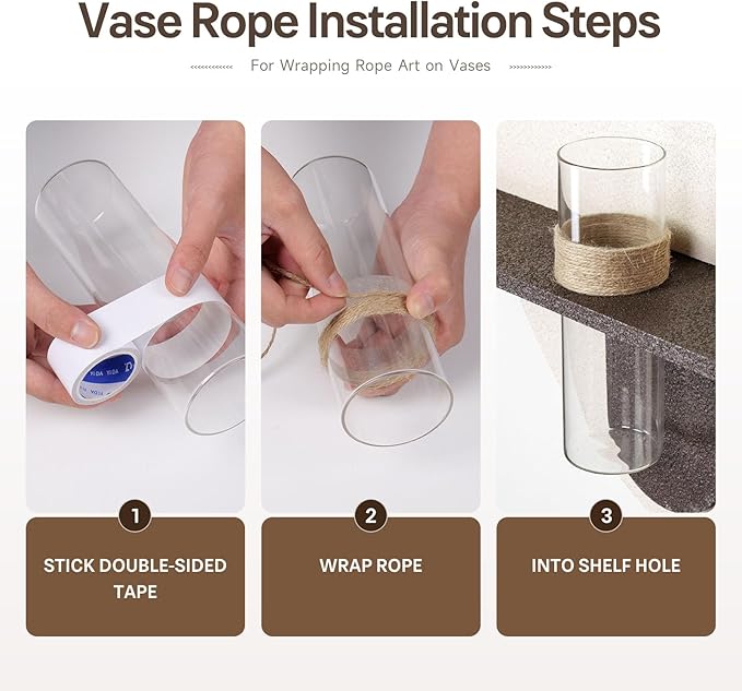 Troartos 3D Textured Neutral Abstract Wall Art with Vase, White and Brown Wall Decor with Rabbit Decoration, Minimalist Geometric Artwork for Living Room Hallway Dining Room Bedroom Office, 24x24 In