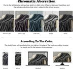 NEWCOSPLAY Faux Fur Twin Blanket Grey Bubble Blanket Thick Warm Soft for Couch Sofa Bed 550GSM (Grey, Twin(60"x80"))