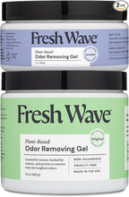 Fresh Wave Odor Removing Gel, Original 15 oz. & Lavender 7 oz.| Safer Odor Absorbers for Home | Natural Plant-Based Odor Eliminator | Every 7 oz. Lasts 15-30 Days | for Cooking, Trash & Pets