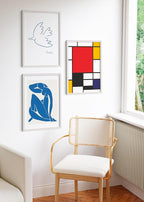 HAUS AND HUES 20x30 White Metal Picture Frames - Features Premium Aluminum, Vertical & Horizontal Hang, Shatterproof Plexiglass - Perfect for Home, Room, Office (20x30 in, White, Set of 3)