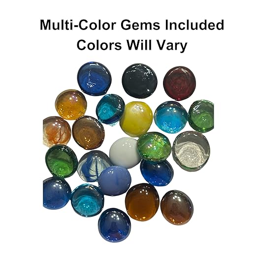 Large DIY Stepping Stone Kit, Handprint Stepping Stone, Mother's Day Gift, Footprint Stepping Stone (14 Inch + Stamp Set)