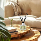 Brakula Reed Diffuser Set, Bamboo Scented， Reed diffusers for Home， Home Fragrance Diffuser with 7 Reed Sticks for Room/Bathroom Decor 3.38 fl oz (Bamboo)