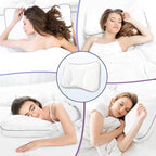 cozyide Cervical Neck Pillow with Removable Pillowcase, Memory Foam Bed Pillows for Neck and Shoulder Support, Ergonomic Neck Support Pillow for Side, Back and Stomach Sleepers, 26" L x 17" W