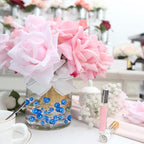 Blue Vase Filler | 150PCS Pearls Bead for Centerpieces Vases | 8/14/20 mm No Hole Beads, Fake Pearls for Wedding Birthday Theme Party Table Centerpieces Decor