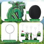 5 Pcs Golf Ball Photo Balloon Holder Table Centerpieces Holders Golf Themed Decoration Place Card Holder Photo Clips Holder for Home Birthday Wedding Party Decor